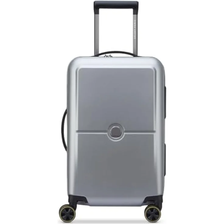 DELSEY Paris Trolley Case/Upright S, silberfarben, TSA-Schloss, 2 Jahre Garantie, 2-Rad-System – Bild 1