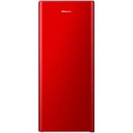 Hisense RR220D4BRE - Kühlschrank mit einer Tür, 165 l Fassungsvermögen, Weinregal, Rot