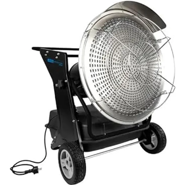 Güde Infrarot Ölheizer, Diesel Heizstrahler, Heizung, GID 40, 40 kW Heizleistung, 38 l Tankinhalt, blau