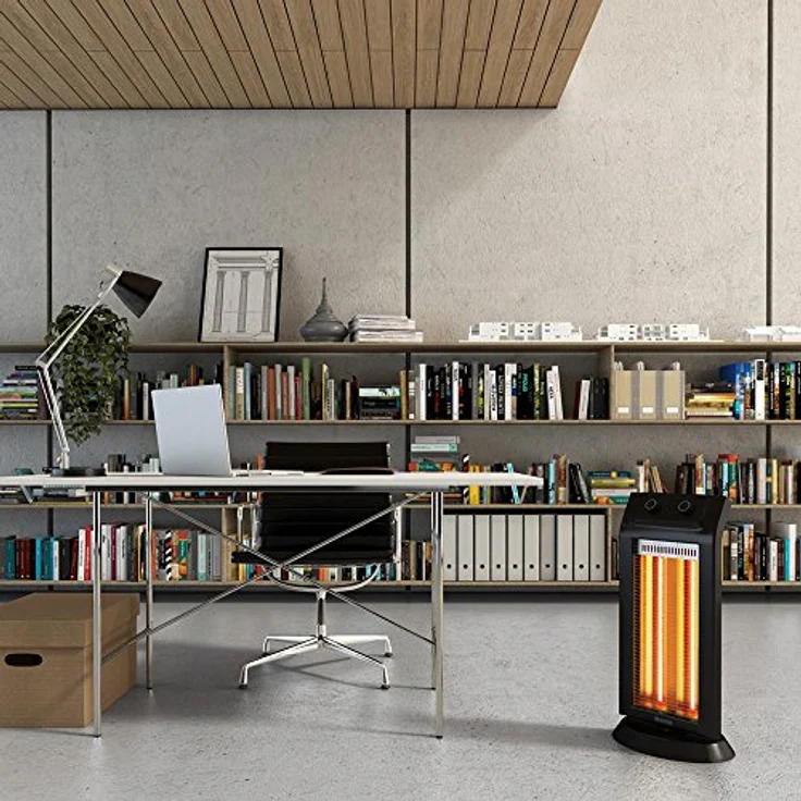 Olimpia Splendid 99579 Carbon Black Heizstrahler 1100 W, 45 m³, Heizstrahler – Bild 2