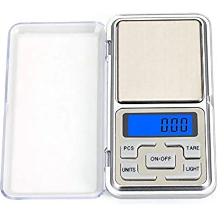 digitale Feinwaage | Küchenwaage kleines Formats | Backwaage mit Deckel | batteriebetriebene Miniwaage | Kochwaage mit verschiedenen Maßeinheiten | ≤200g ±0,01g | EUROXANTY Küchenzubehör