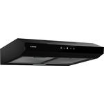 Klarstein Contempo Neo, Unterbauhaube mit 175 m³/h Abluftleistung, SenseControl Touch-Steuerung, Edelstahl/Acrylglasfront