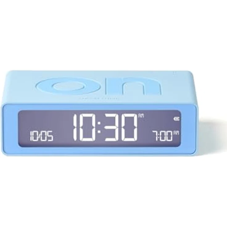 Lexon Flip Mini, Wecker mit wiederaufladbarem Akku, intuitiver Benutzeroberfläche und leuchtenden Farben – Bild 1