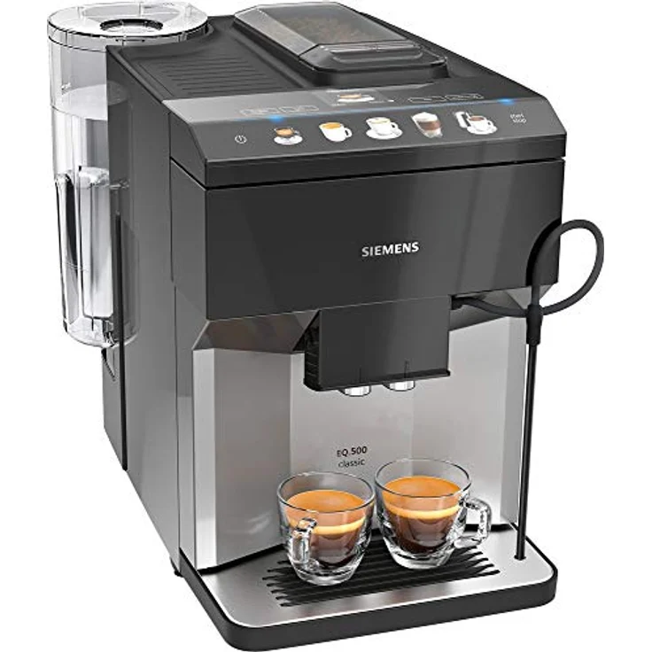 Siemens EQ.500 TP503D04 Kaffeevollautomat mit Milchsystem und integriertem Mahlwerk, Aromawahl, Timer, 1500 Watt – Bild 2