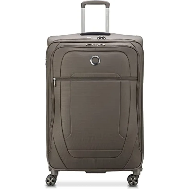 DELSEY PARIS - HELIUM DLX - Großer erweiterbarer Weichschalenkoffer - 77x49x33 cm - 115 Liter - XL - Moka