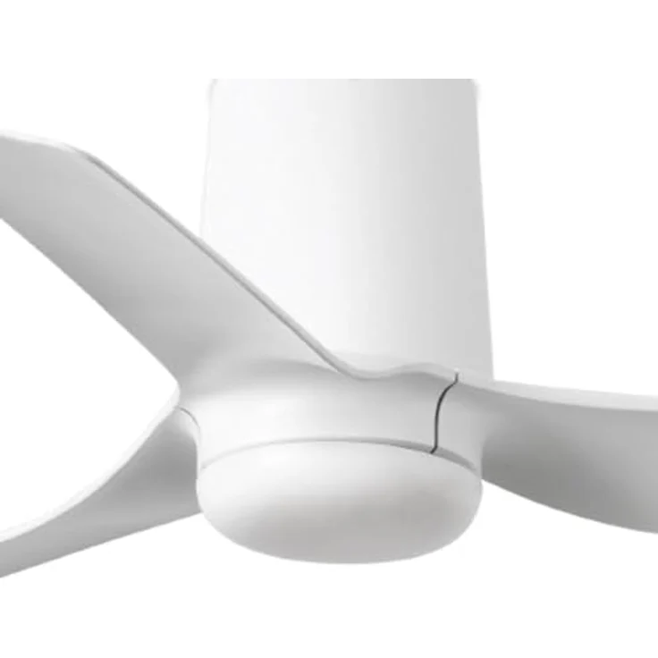 FARO BARCELONA MINI PUNT TUB S, unbeleuchteter Deckenventilator weiß, 6 Geschwindigkeiten, Gleichstrommotor, Fernbedienung, für Räume bis 13 m² – Bild 3