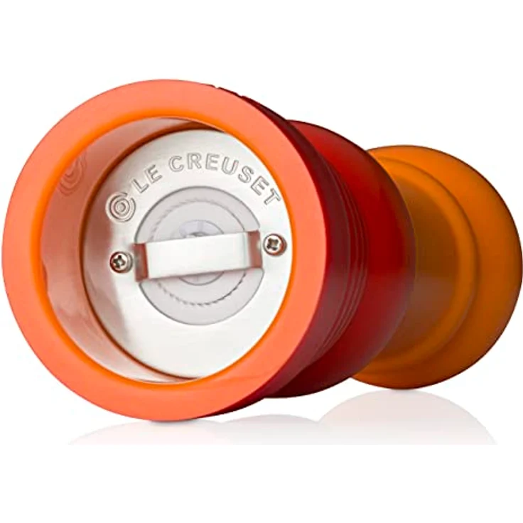 Le Creuset Pfeffermühle, ABS-Kunststoff, 6,2 x 6,2 x 20,8 cm, Keramik-Mahlwerk, Ofenrot – Bild 5