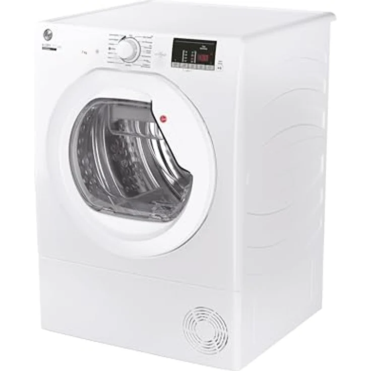 Hoover HLE C7DE-84 Kondenstrockner / 7 kg/Smarte Bedienung mit NFC-Technologie/AquaVision-Kondenswasserbehälter, Weiß – Bild 2