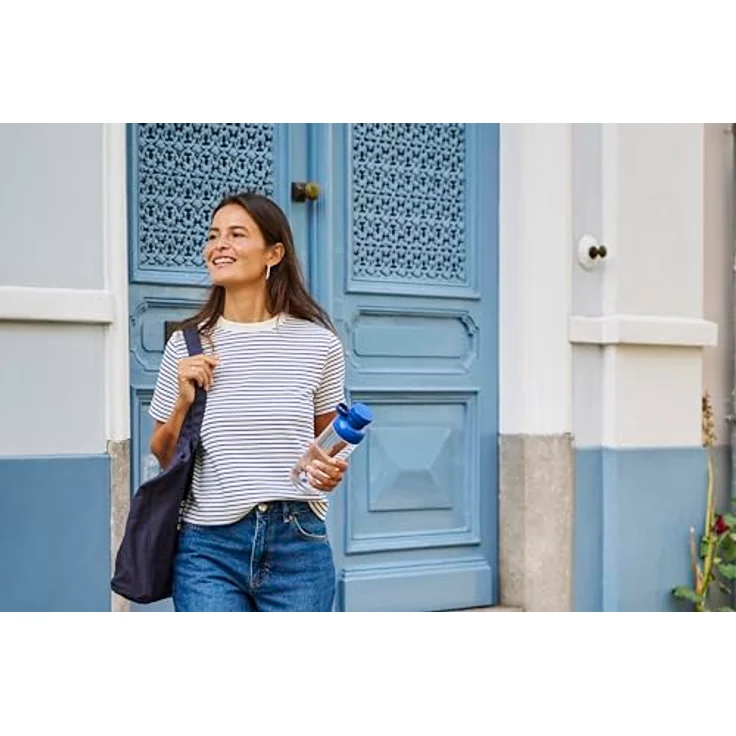 Mepal VITA Trinkflasche, grün und transparent, auslaufsicher, 700 ml, spülmaschinenfest, Ø 7,5 cm – Bild 5