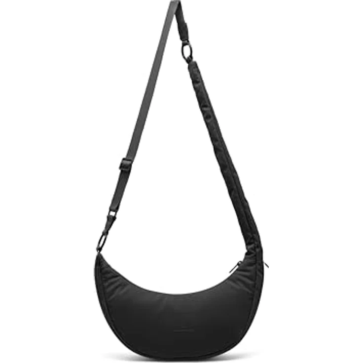 Johnny Urban Lou Schultertasche M, 35 cm, Schwarz, 100% Polyester, praktische Maße 35 x 10 x 15 cm – Bild 4