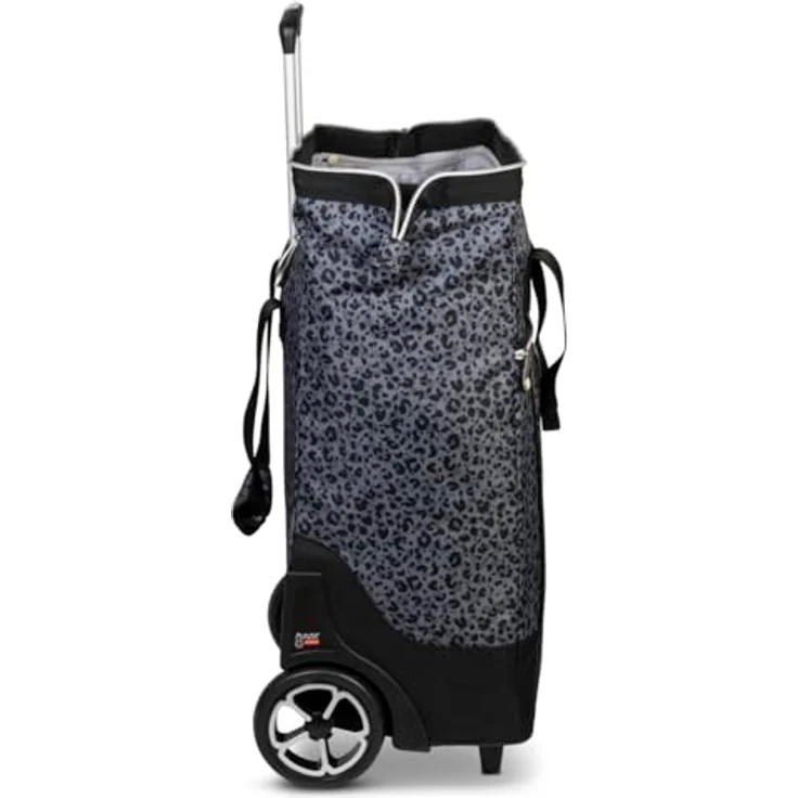 Punta Big Wheel Einkaufstrolley 62 cm, grau, 100% Polyester, kompakte Maße 38 x 28 cm – Bild 3