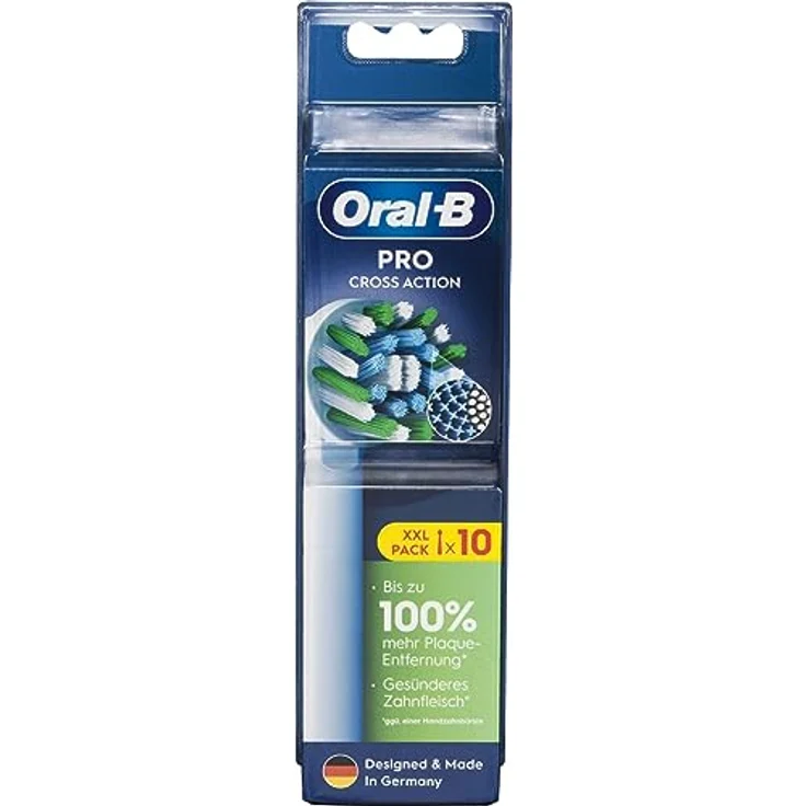 Oral-B, Zahnbürstenkopf, Pro CrossAction (10 x) – Bild 1