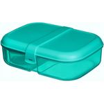 sistema Lunchbox RIBBON - Nachhaltige Lunchbox aus recyceltem Kunststoff, Farbwahl
