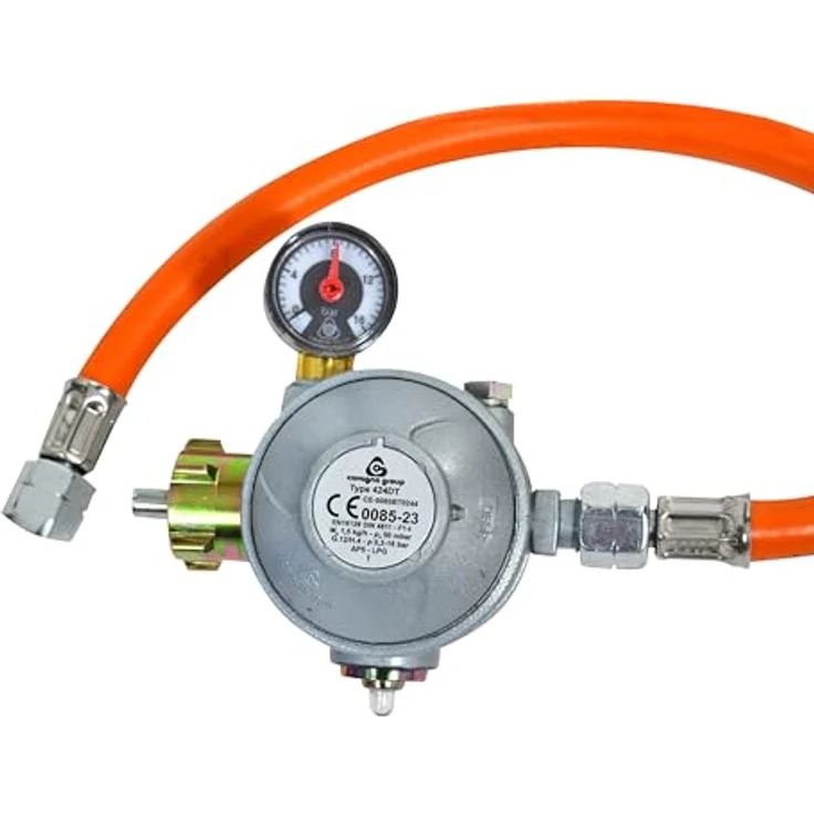 Firefix Heizgerät Gas-Heizofen 4200 ECO, 5 Heizstufen, Propan-Butan, Schwarz – Bild 7