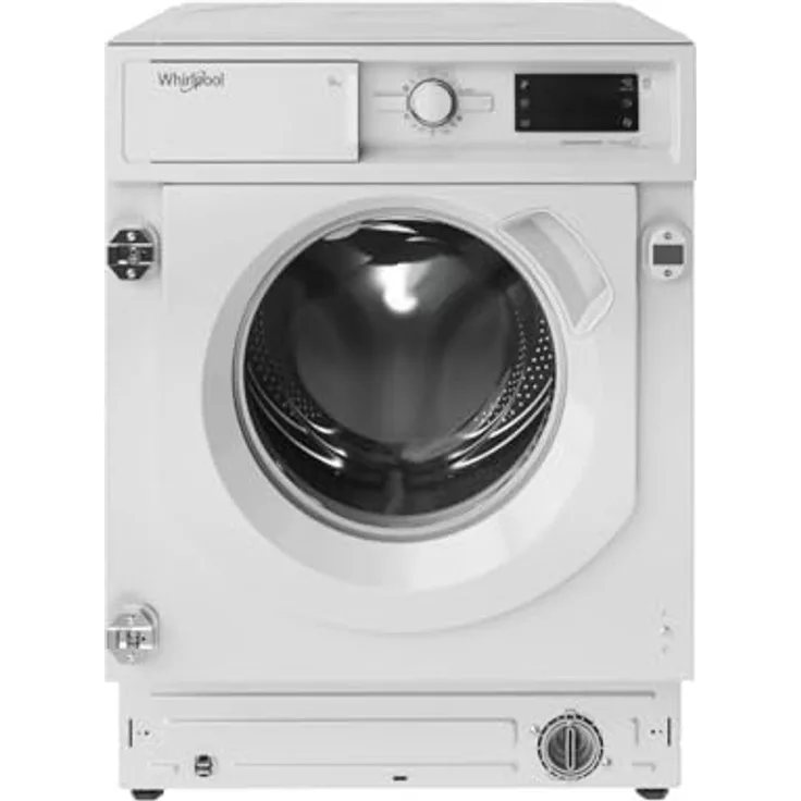 Whirlpool BI WMWG 91484E EU, Frontlader-Waschmaschine, C, Fassungsvermögen 9 kg, Einbaugerät, Breite 60 cm