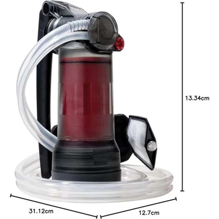 MSR Guardian Purifier - Wasserfilter, selbstreinigend, langlebig, schwarz – Bild 11