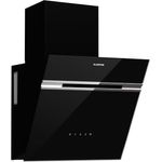 Klarstein Alina Dunstabzugshaube – 540 m³/h, Touch-Bedienfeld, LED-Beleuchtung, Energieeffizienz A, 3 Leistungsstufen, Schwarz, Umluftbetrieb