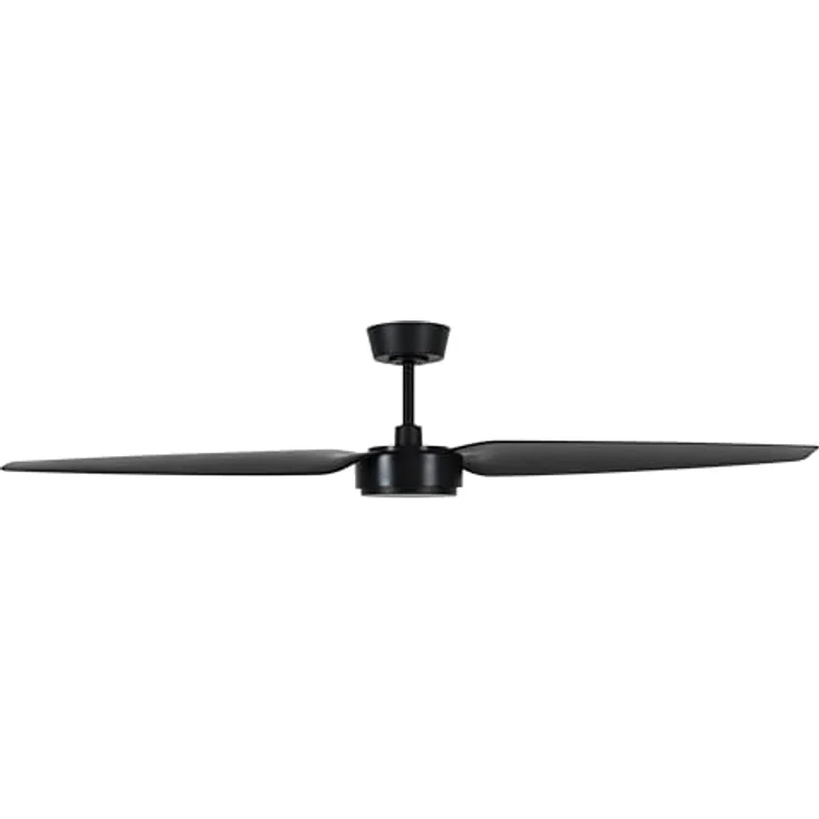 LUCCI AIR Deckenventilator Condor, 137cm Durchmesser, inkl. Fernbedienung, Schwarz – Bild 4