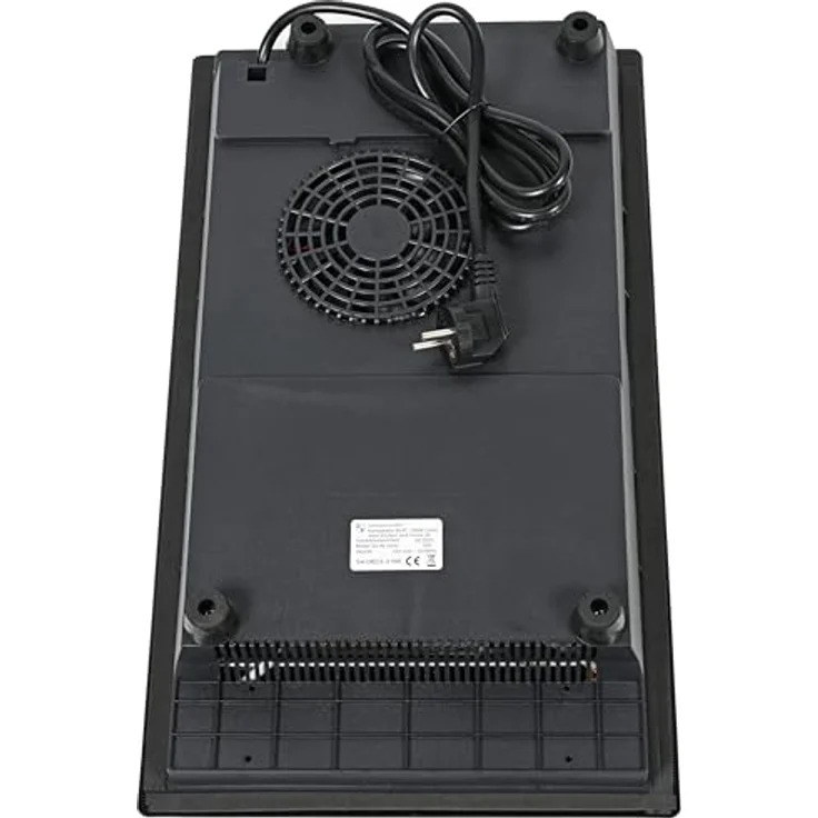 K&H Induktionskochfeld Domino 30-IN-3400, Mobile 2-Zonen Induktionskochplatte mit 3400 Watt, autark, Tragbar, 17 Leistungsstufen, Slider Touch-Control – Bild 5
