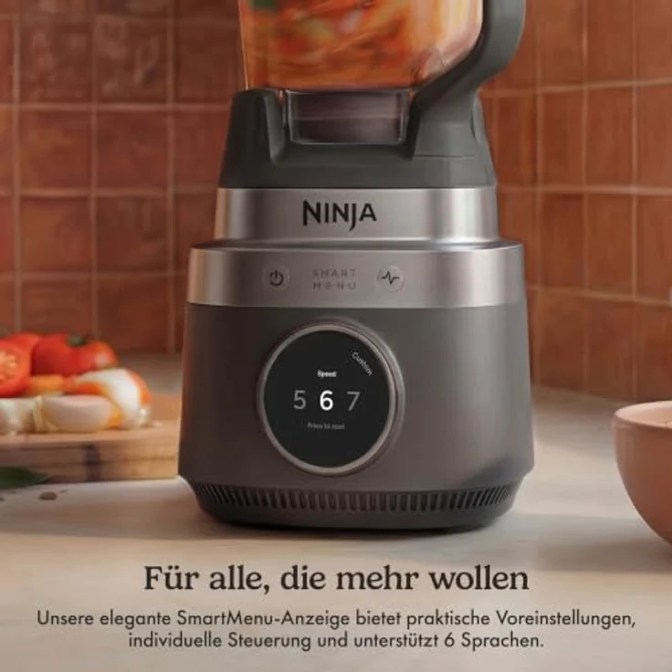 Ninja CrushBOSS intelligenter Mixer – Onyx in Onyx | LB201EUBK | von SharkNinja – Bild 5