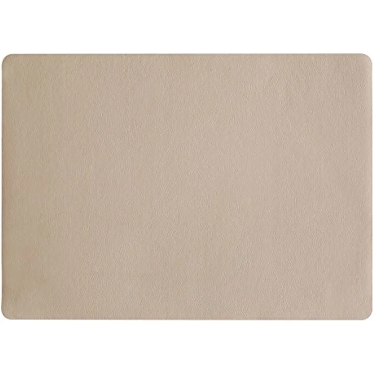 ASA Table Tops Tischset, Kunstleder, Stein-Grau, 46 x 33 cm – Bild 1