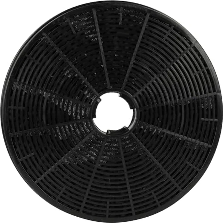 Vhbw Aktivkohlefilter 4x Set, kompatibel mit Klarstein Alina/Alina 90/Aurica, Durchmesser 17,5 cm, schwarz – Bild 2