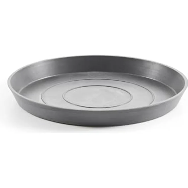 Ecopots Untersetzer rund, grau, 21 cm Durchmesser – Bild 1