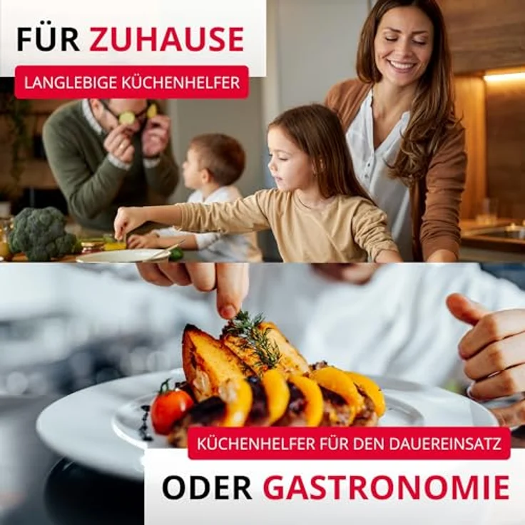 WESTMARK Spätzlepress, Kartoffelpresse mit rundem Loch, 250 ml Füllvolumen, Anthrazit – Bild 17