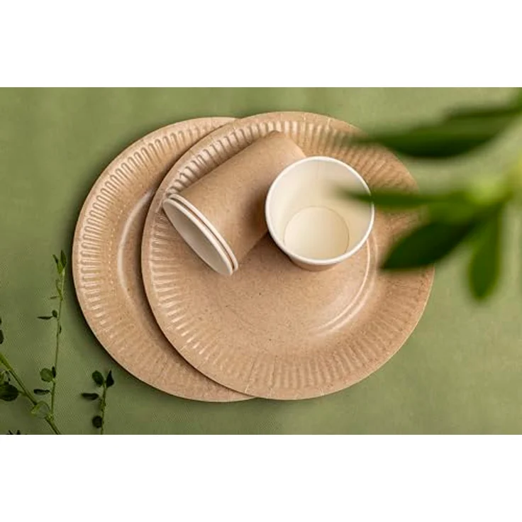 WHEN 21 Pro Tischdecke 89109i – 15 Becher – 20 cl – Karton – Kraftpapier, FSC-zertifiziert - bunt – Bild 4