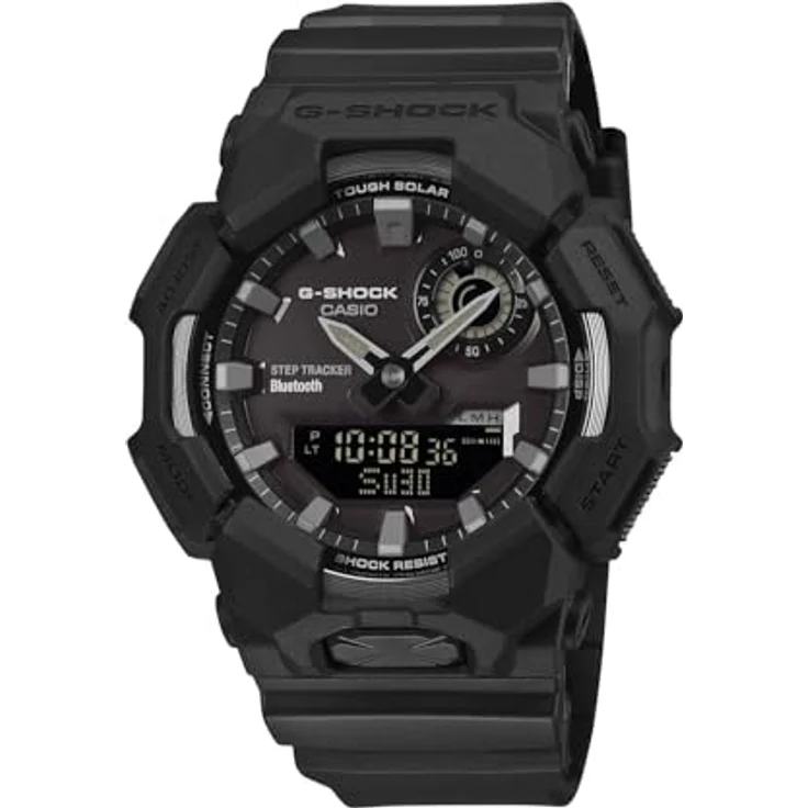 Casio G-Shock GA-B010-1AER, Herren-Armbanduhr mit analog-digitaler Anzeige, Bluetooth-Konnektivität, Kunstharzgehäuse und Kautschukarmband, schwarz – Bild 1