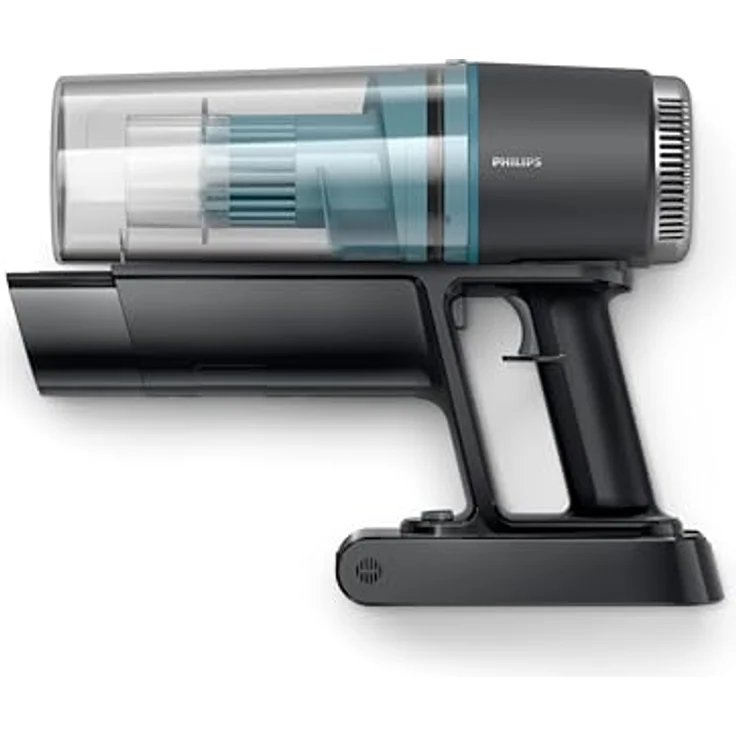 Philips Akku-Hand-und Stielstaubsauger XC3031/01 3000 Series "Staubentdecker", beutellos, mit 60 Minuten Laufzeit, 50,4 W, inkl. 2 Zubehörteile – Bild 5