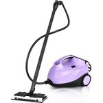 KOMFOTTEU Dampfreiniger Mehrzweck lila, 2000W, 1,5L Wassertank, ohne chemische Reinigungsmittel