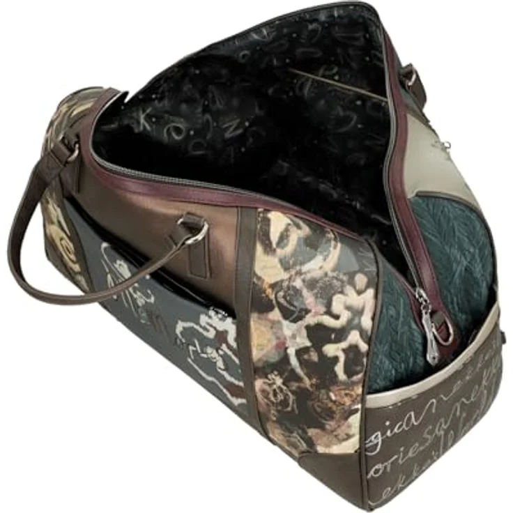 Anekke Real Weekender Reisetasche, 51 cm, braun, aus 100% Polyurethan, mehrfarbig – Bild 7