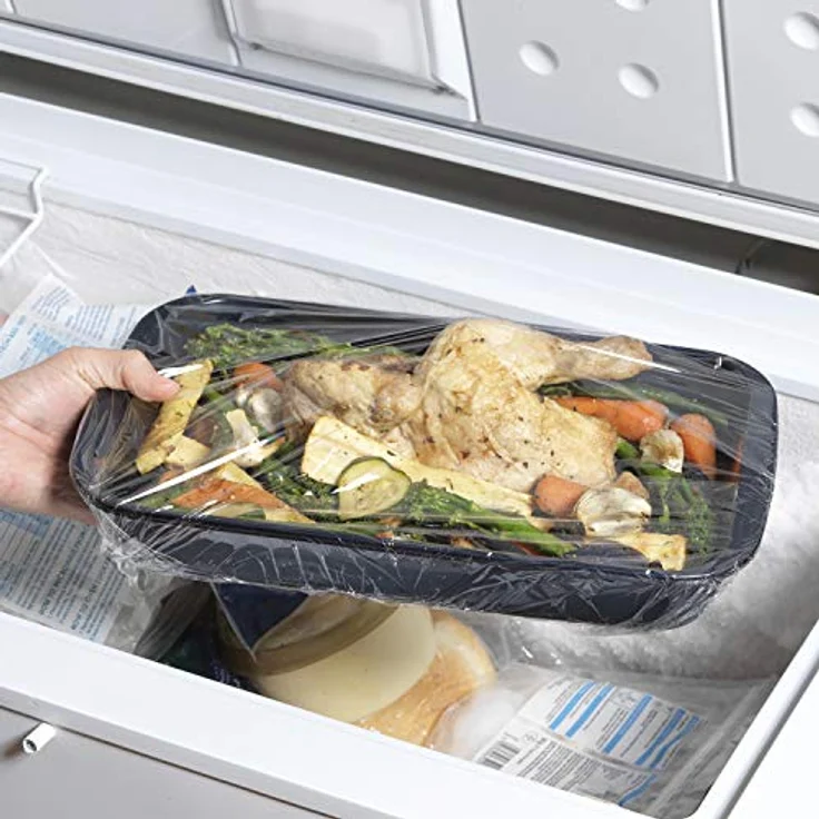 Russell Hobbs RH01144EU 34cm Thermoglasbräter, 2.2L backblech, Dreifachbeschichtung Thermoglas auflaufform, Mikrowellen-/Spülmaschinen-/Tiefkühlgeeignet backform – Bild 4