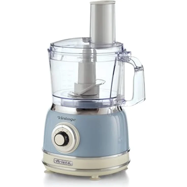 Ariete 1781 Vintage Küchenmaschine, 1000 W, 2,1 l Fassungsvermögen, hellblau – Bild 1