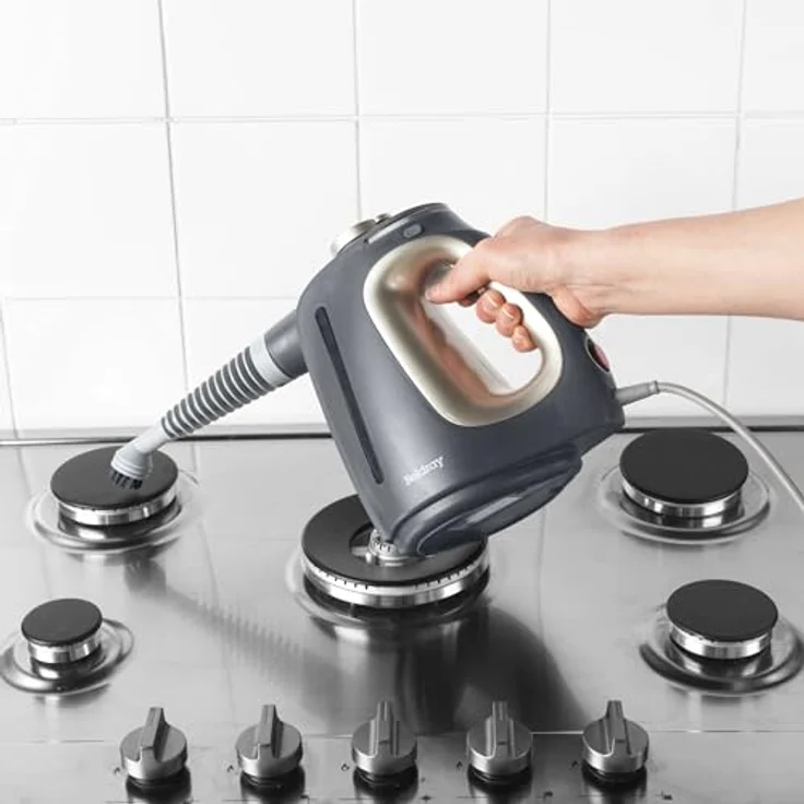 Beldray 15-in-1 Dampfreiniger, Multifunktionaler Handdampfer mit 550ml Wassertank, 1350W, einsatzbereit in 20 Sekunden, chemiefreie Reinigung, umfangreiches Zubehörset – Bild 5