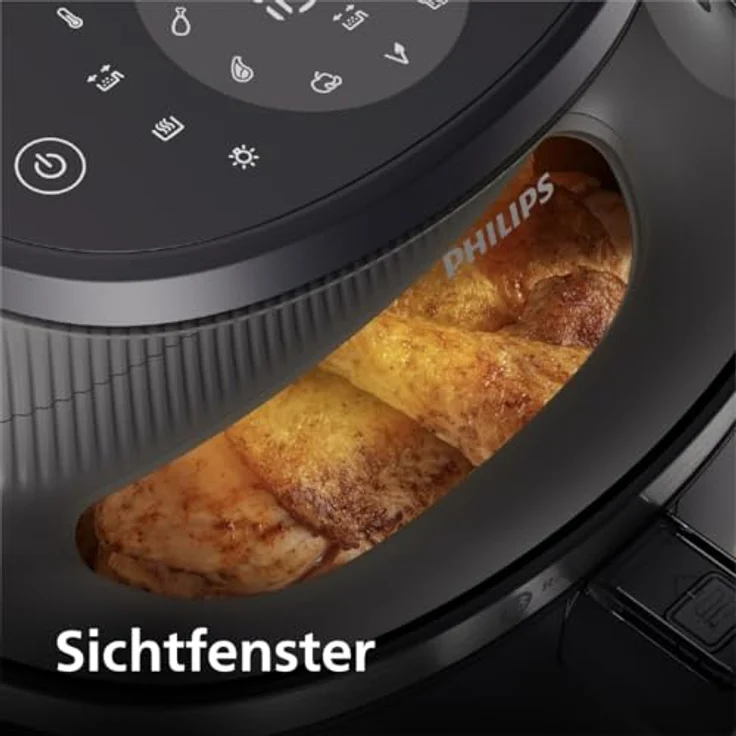Philips Airfryer 3000 Series NA320/00, Heißluftfritteuse mit 4.2L, Sichtfenster, 16 Garmethoden, RapidAir Plus Technologie und Fat Removal – Bild 4