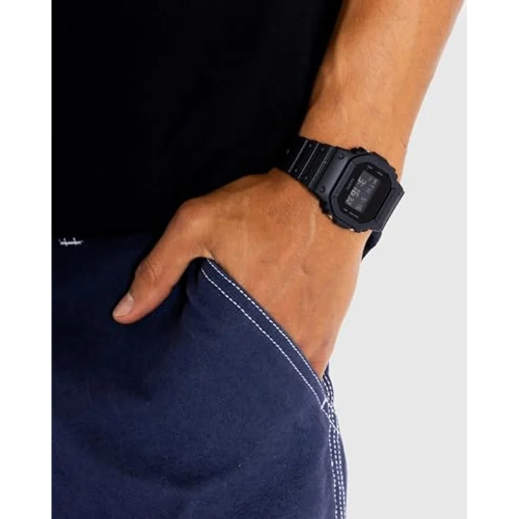 Casio Armbanduhr DW-5600UBB-1ER Schwarz, Sportuhr Taucheruhr Digitaluhr 48.90 mm – Bild 6