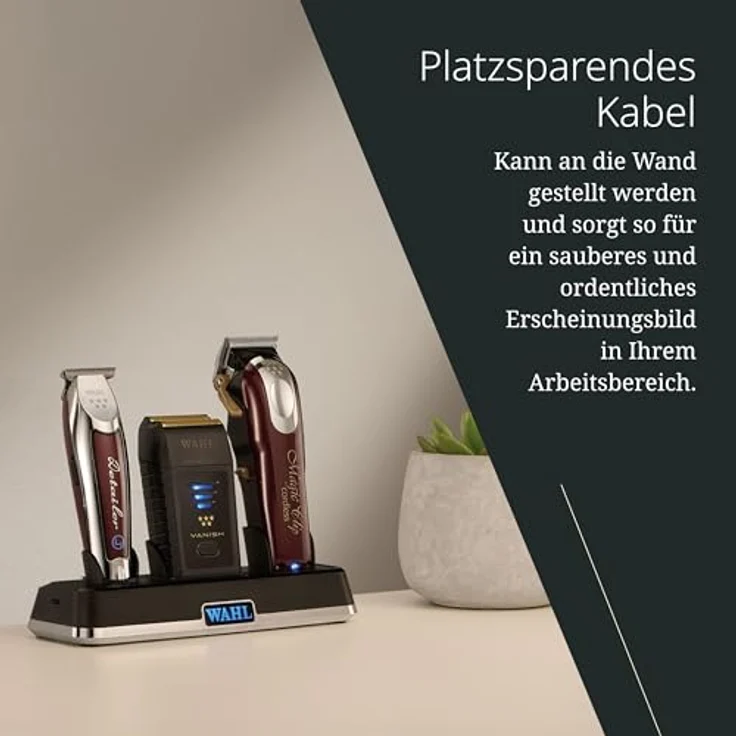 Wahl Elektrorasierer Power Station - USB-Ladegerät für Wahl-Werkzeuge und USB-C-Geräte, professionelle Ladelösung – Bild 5