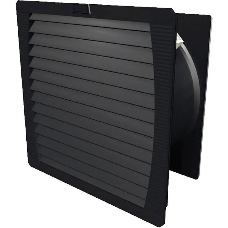Weidmüller FF-EMC6754/230VBK, Belüftungsventilator mit 875 m³/h Luftdurchsatz, IP54-Schutzart, Netzbetrieb, schwarz