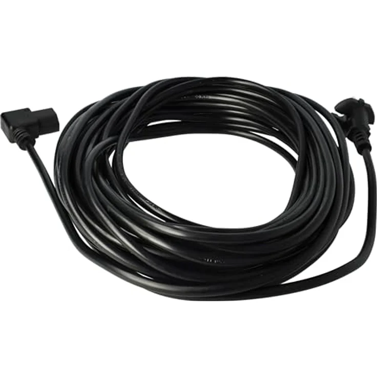 vhbw Stromkabel kompatibel mit Sebo 350 Evolution, 370 Evolution, 300 Evolution Staubsauger - 15 m Kabel, Anschlusskabel - Flexibles schwarz- FarbechieSchließe.inWeitere.unklare.informationen.ein. – Bild 2