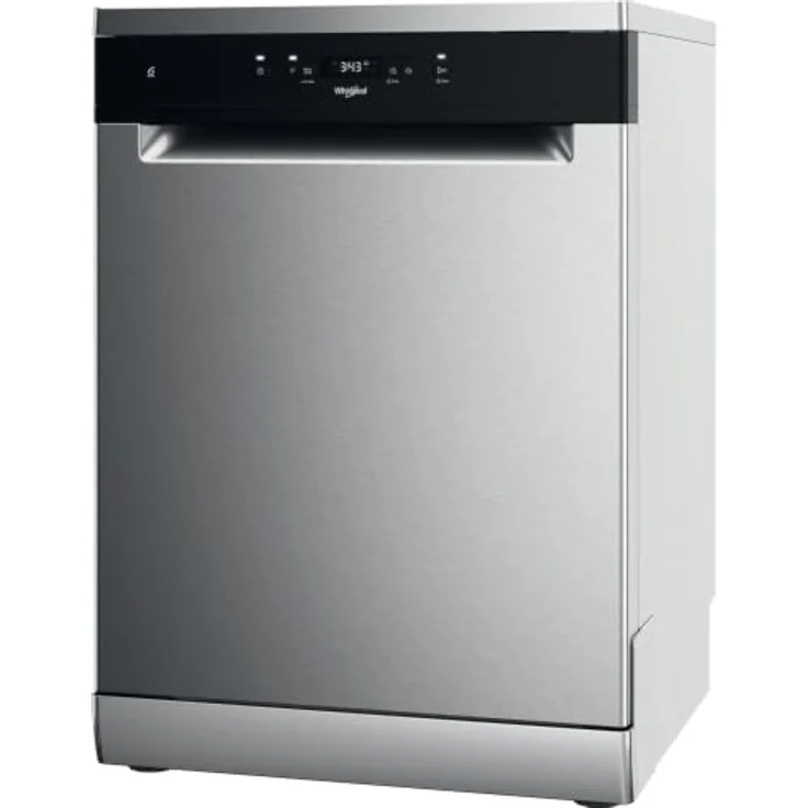 Whirlpool WH4FFC14BN6X, Freistehender Geschirrspüler mit 14 Maßgedecken, Edelstahl Schwarz, 44 dB, Energieeffizienzklasse A – Bild 1