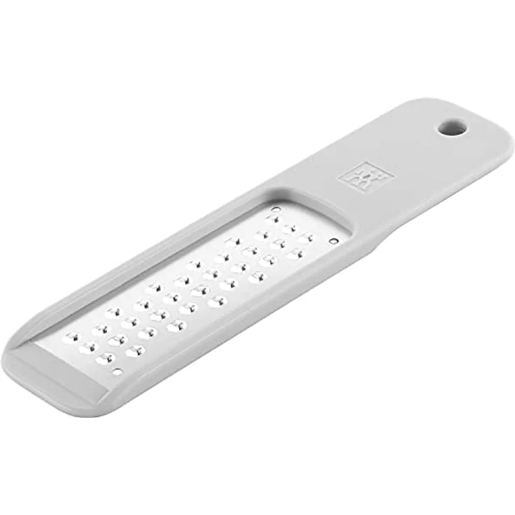 ZWILLING Z-Cut Mini Reibe, Edelstahlklinge, Kunststoffgehäuse, Zwei-Wege-Reibtechnologie, Grau – Bild 1