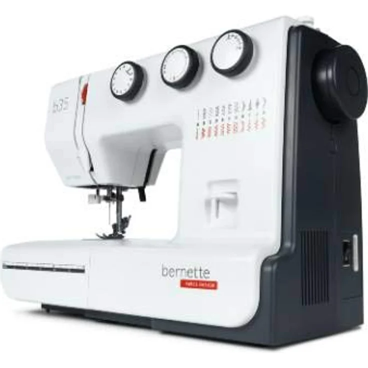 Bernette Nähmaschine Bernette b35, mechanisch mit 23 Stichen und automatischem Knopfloch, inkl. 7 Nähfüßen – Bild 3