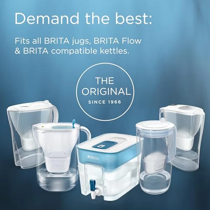 Brita Wasserfilter, passend für alle Wasserfilterkannen, effiziente Filtrationstechnologie – Bild 7