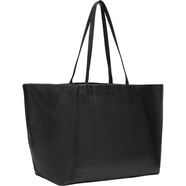 Liebeskind Berlin Shopper Shopper L CHUDY SHEEP NATURAL, Leder Einkaufstasche in schwarz