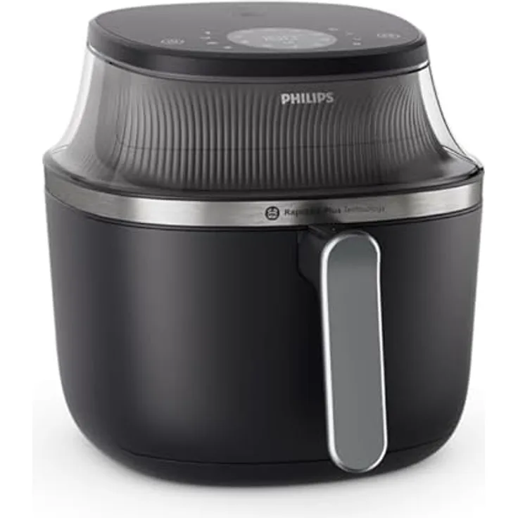 Philips 3000 Series Airfryer NA341/00, 7.2L Fritteuse in Schwarz