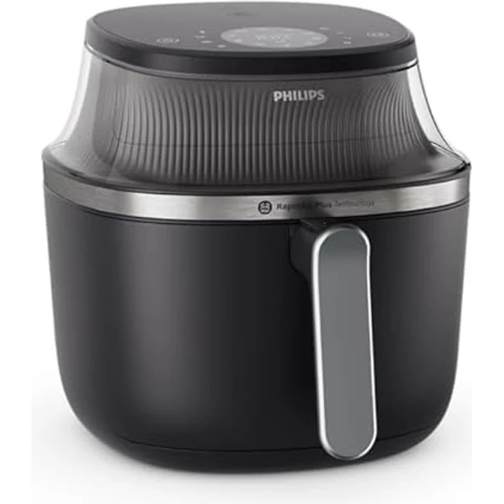 Philips 3000 Series Airfryer NA341/00, 7.2L Fritteuse in Schwarz – Bild 1