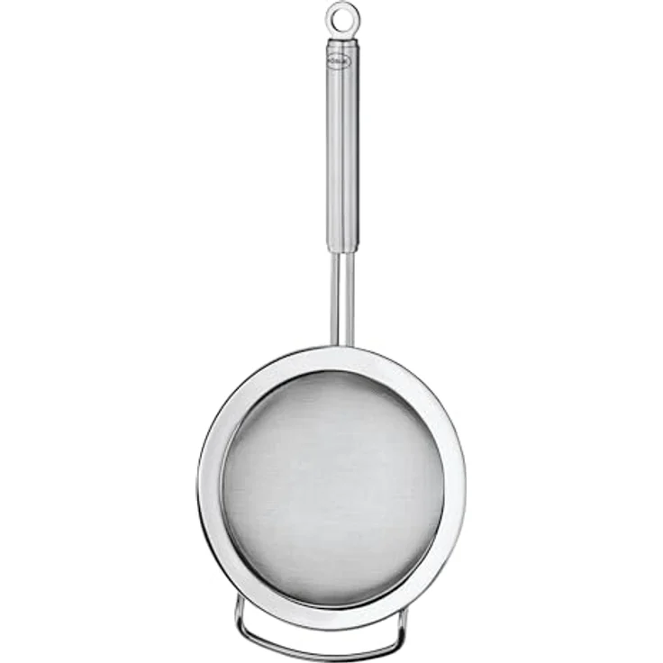 Rösle 95252 Rundgriff Küchensieb feinmaschig, 12 cm Durchmesser – Bild 2