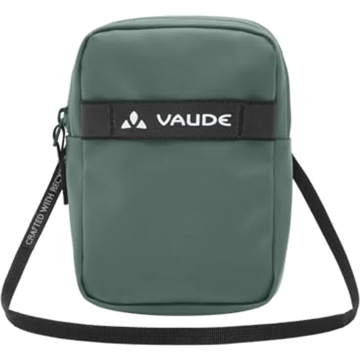 Vaude Kataja Umhängetasche, 13 cm x 4 cm x 18 cm, 100% Polyurethan, grün – Bild 4